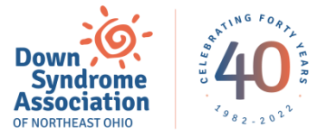 Down Syndrome Association of Northeast Ohio Logo